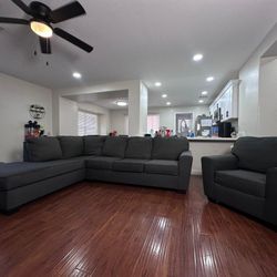 Dark Gray Sectional