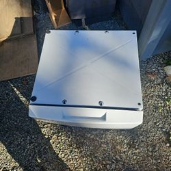 Metal Washer/dryer Stand With Drawer