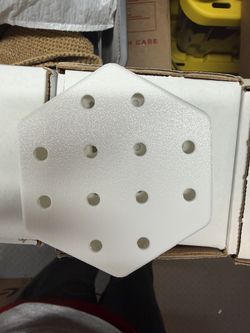 Hexagon Pegboard pixels