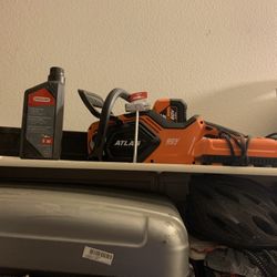 New Atlas 18in Electric Chain Saw