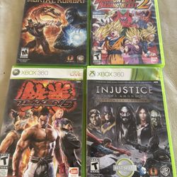 Xbox 360 Fighting Games Bundle