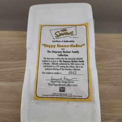 The Simpsons sculpture "Happy Homer-Maker" Simpson Nuclear Family Collection