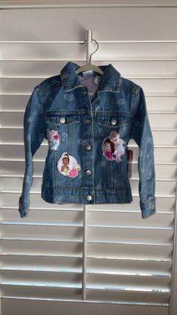 Disney Girls  Princess Denim Jacket Size 3T NEW