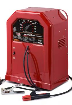 Lincoln 225 Arc Welder With Heavy Duty Extension Cord Adapter 