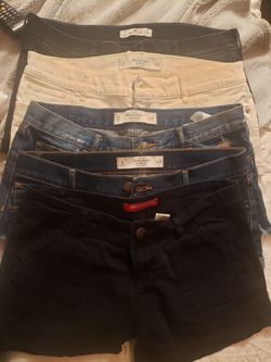 Hollister jean shorts size 8 and 11