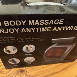 Back & Neck Massager with Heat – Brand New