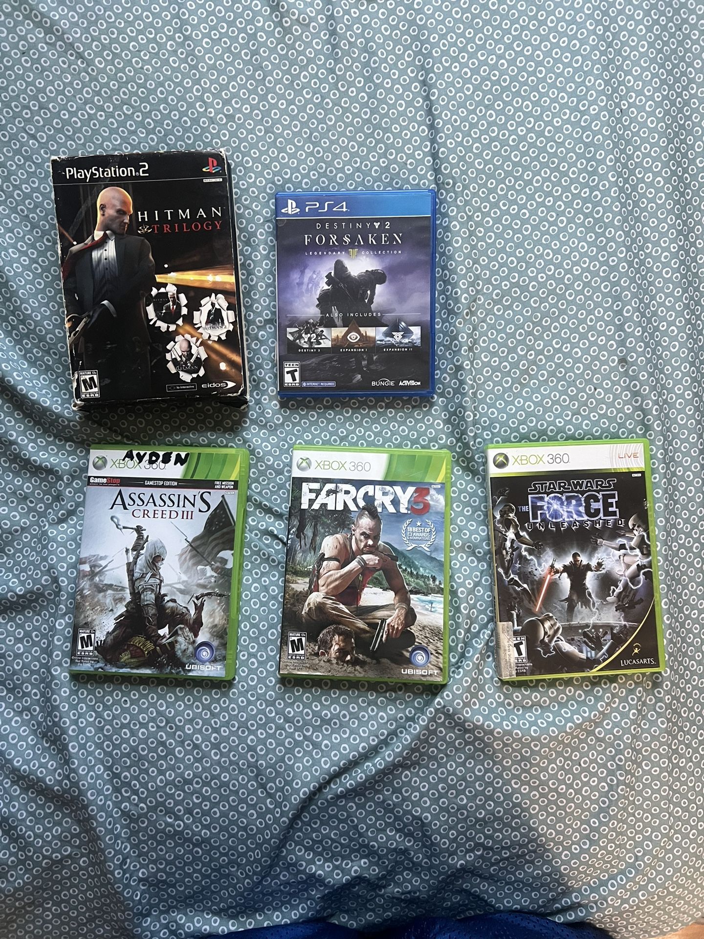 Xbox 360 / PS4 / PS2 – Classics for Sale $10 Each Or Trade For SSD