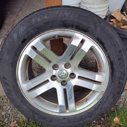 Rim/wheel, 18", 5 x 5.5 bolt pattern