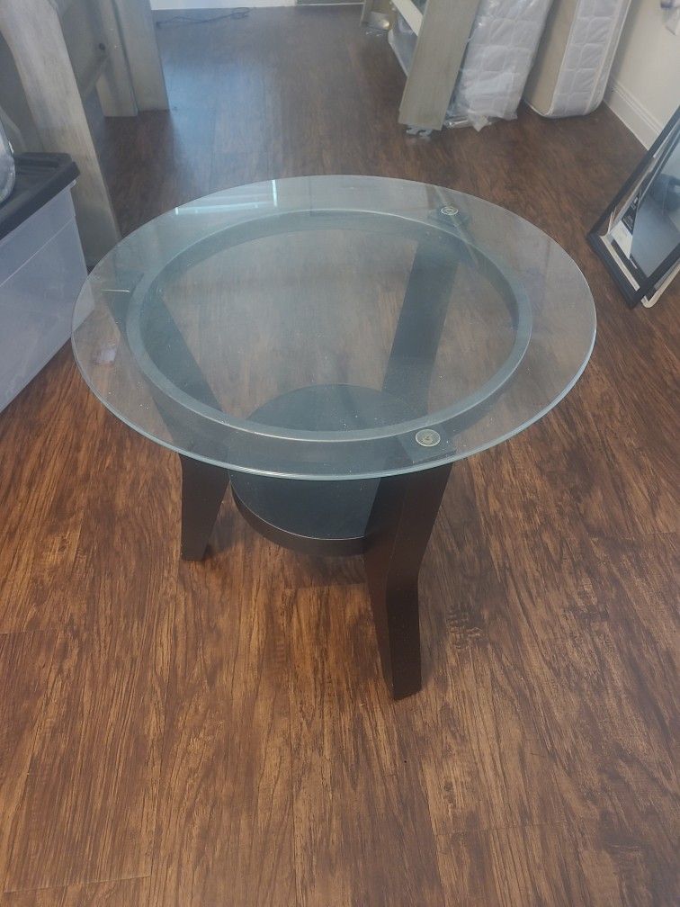 Black End Table