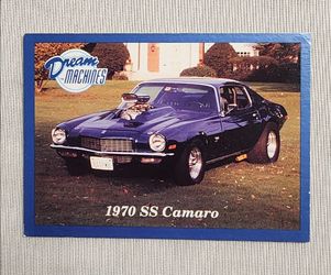 1970 SS Camaro Dream Machines Promo Card