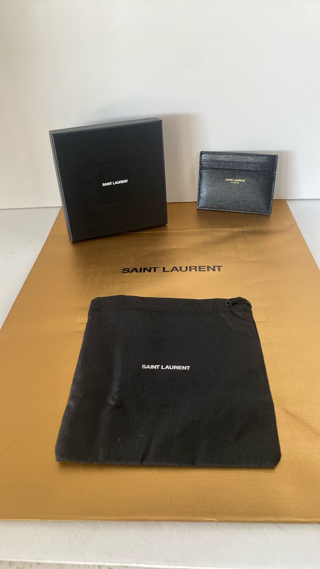 Saint Laurent Credit Card Wallet Card Unisex