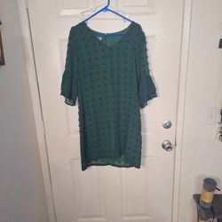 Hunter Green Dress
