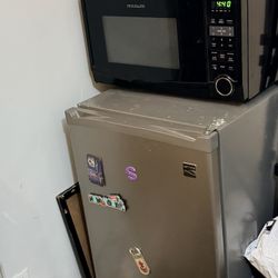 Fridge And Microwave For Sale 