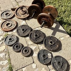 Weights with Dumbbells $40 or Best Offer