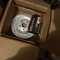 Lexus RC200T RC300 RC350 CROSS DRILLED/ SLOTTED PERFORMANCE BRAKE KIT INCLUDING PADS