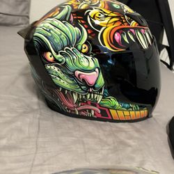 Icon Airflite Cat Scratch Fever Motorcycle Helmet
