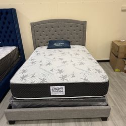 🔥 Queen Bundle Deal – Bed Frame + Mattress + Box Spring 🔥