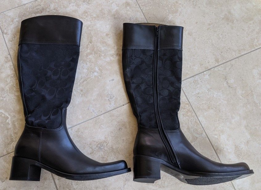 Coach Olivia G2 Woman's Boots Like New Size 7.5