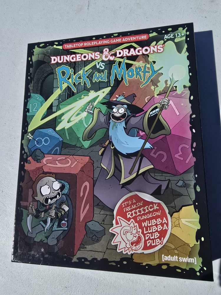 Rick And Morty Dungeons And Dragons Game
