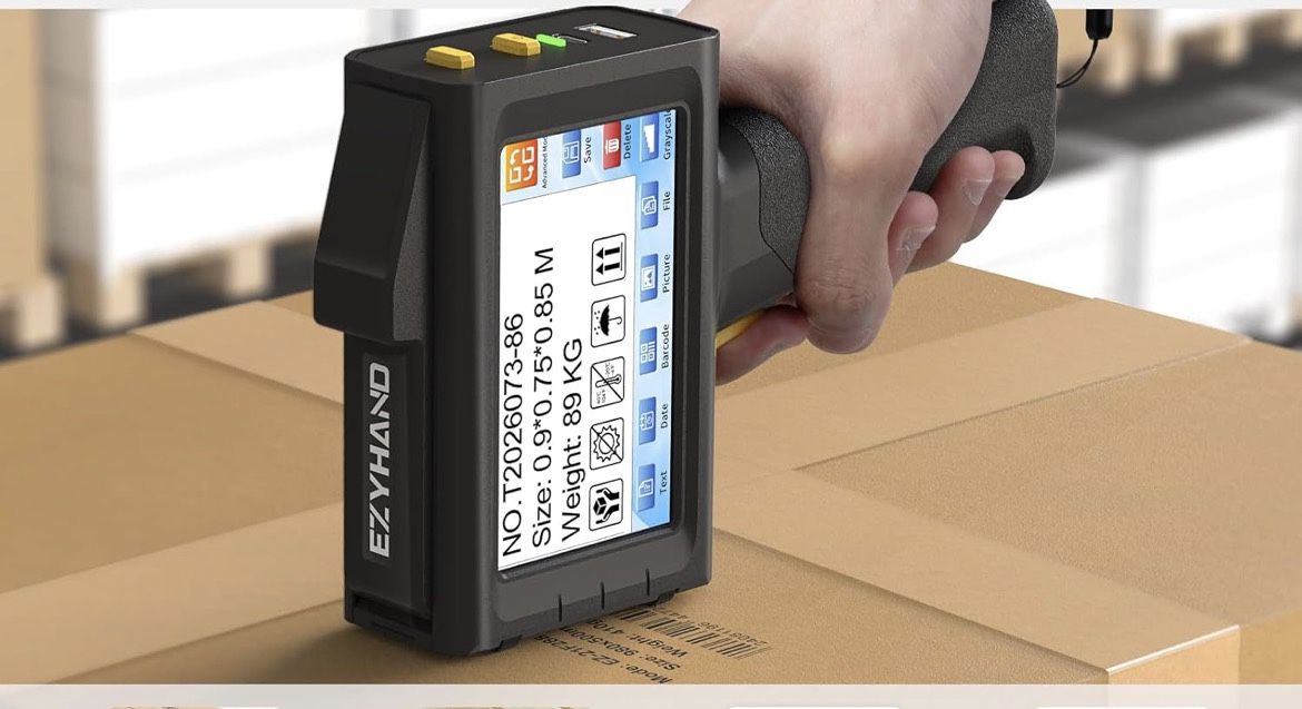 Hand Held Inkjet Printer