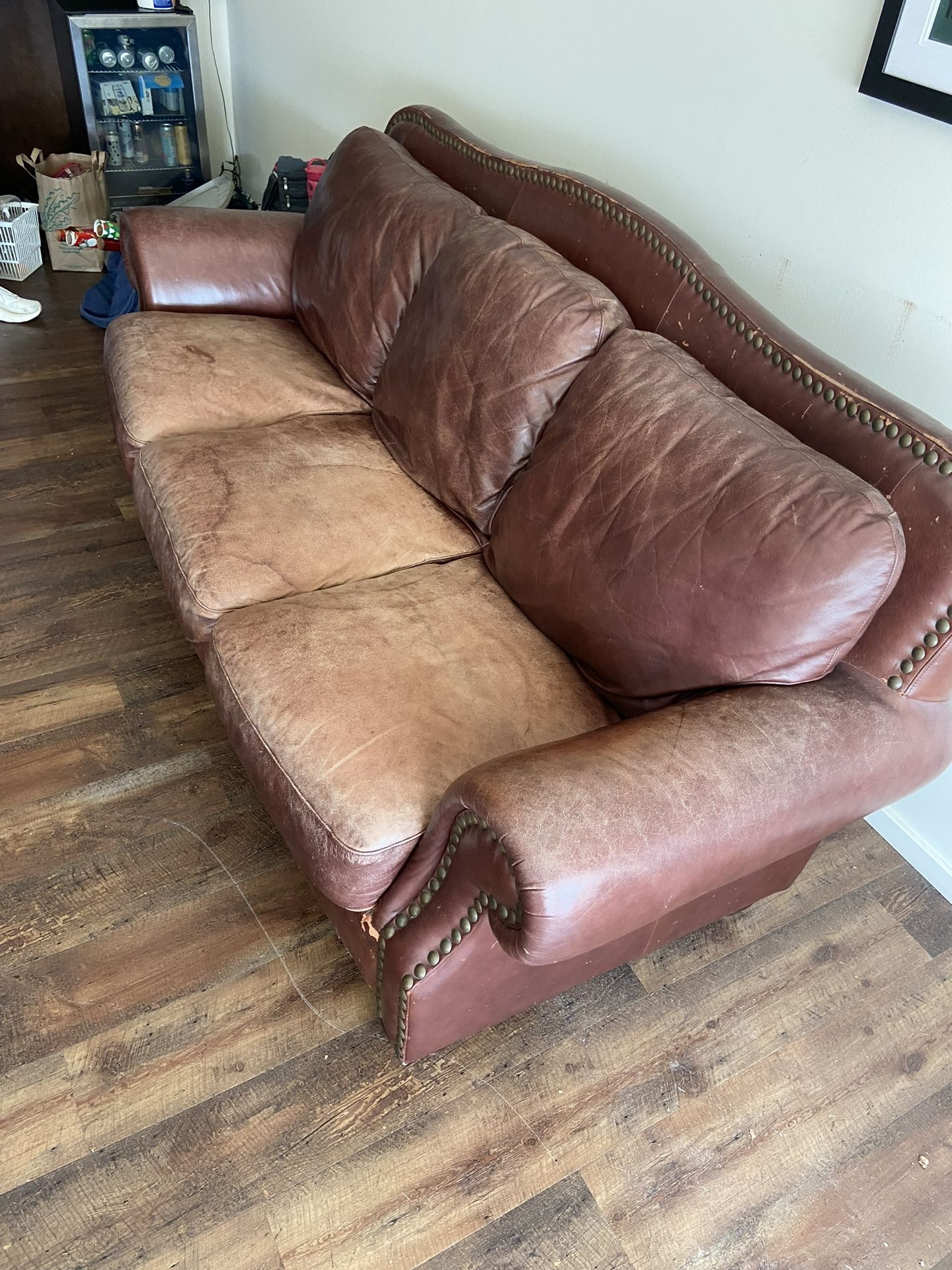 Leather Couch