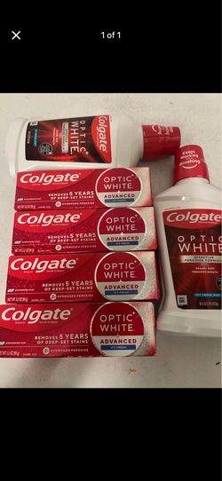 Colgate optic white bundle $14