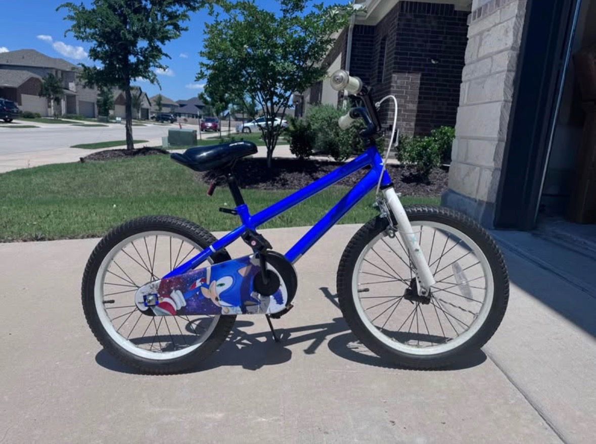 Custom Joystar Sonic Boys Bike 18”