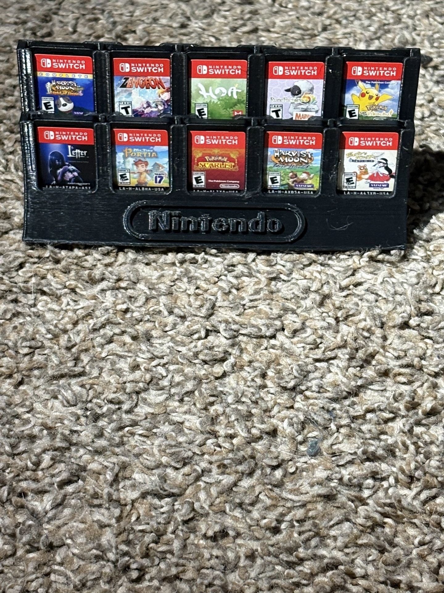 Nintendo Switch Game Holder