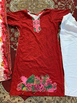 New : piece mar b chicken Kari summer salwar kameez