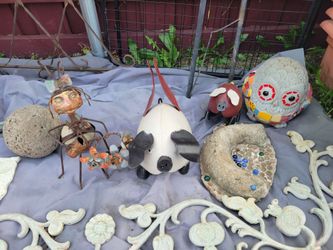 Garden decor. All garden decor and watering can