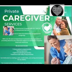 DO YOU NEED CAREGIVER FOR YOU OR YOUR LOVED ONE 