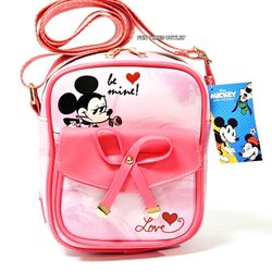 Disney Minnie Mouse 8.5" Crossbody Bag Lady Carry All Faux Leather Purse Gift 
