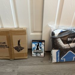 Dance Dance Revolution lot (DDR) with 2 dance mats