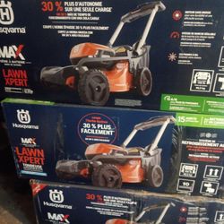 Title: Husqvarna Lawn Xpert MAX – Battery Powered Lawn Mowers – NEW in Box – $700 (Retail $994)