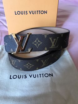Louis Vuitton Brown Monogram Belt 95/38 + More Sizes Available