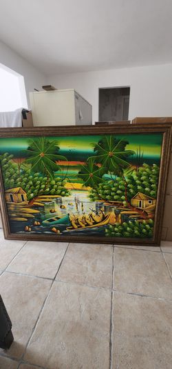 Caribbean Artisan Painting