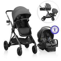 EvenFlo Double Stroller 