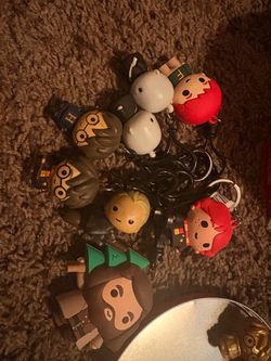 Harry Potter keychain and pencil toppers