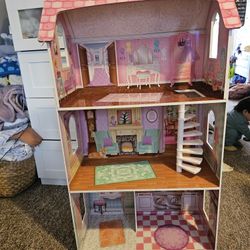Barbie House With Lot