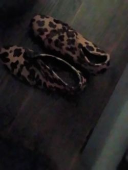 leopard Print flats shoes