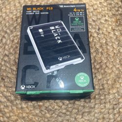 X box WdBlack 4tb Game Drive