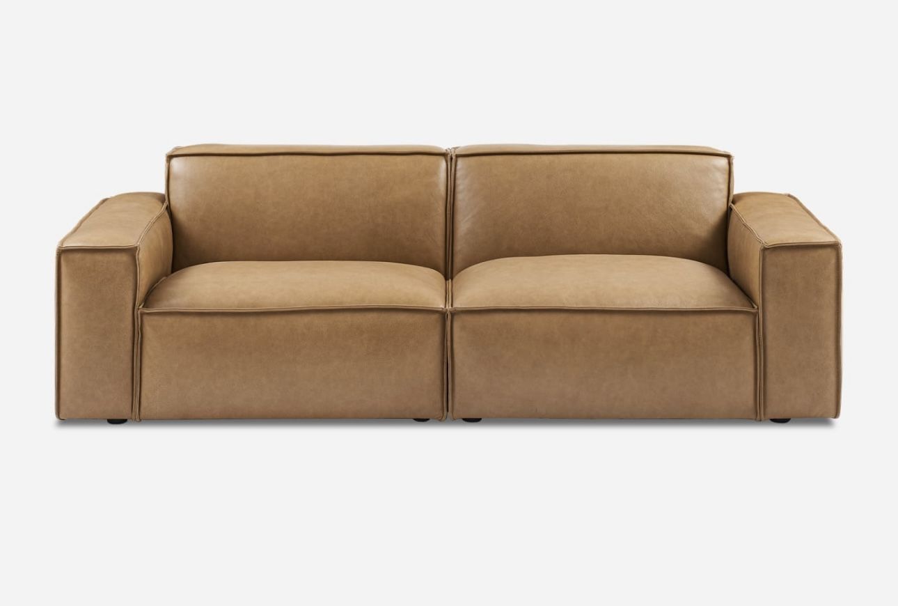 Castlery Jonathan Leather Sofa
