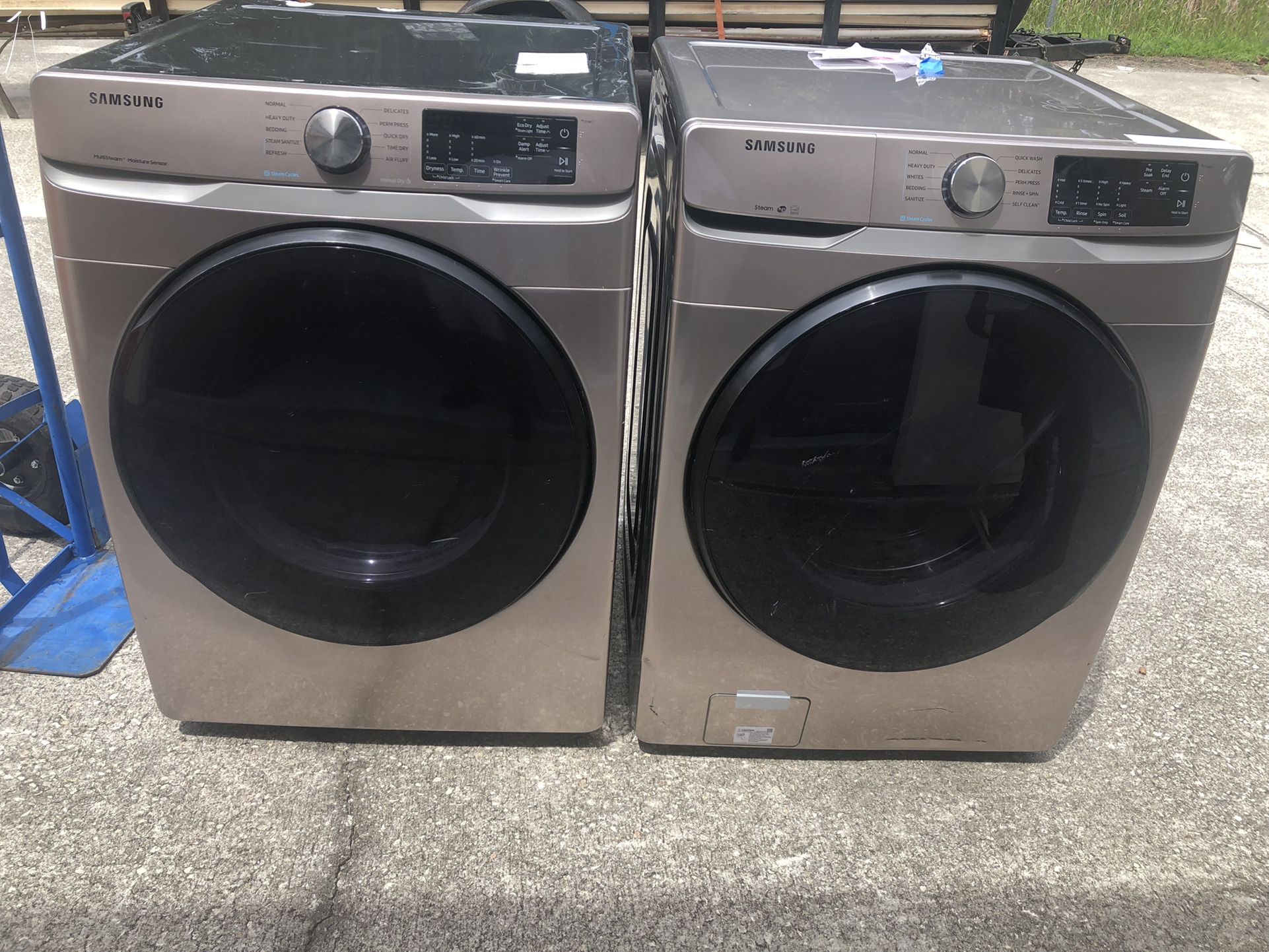 Samsung Washer And Dryer Set New