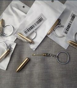 New Portable Bullet Keychain 