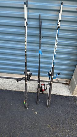 Fishing Poles Ready For Some Good Times. Don’t Ask If Available 