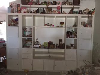 IKEA Expedit Entertainment Center shelf unit