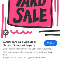 Yard Sale 