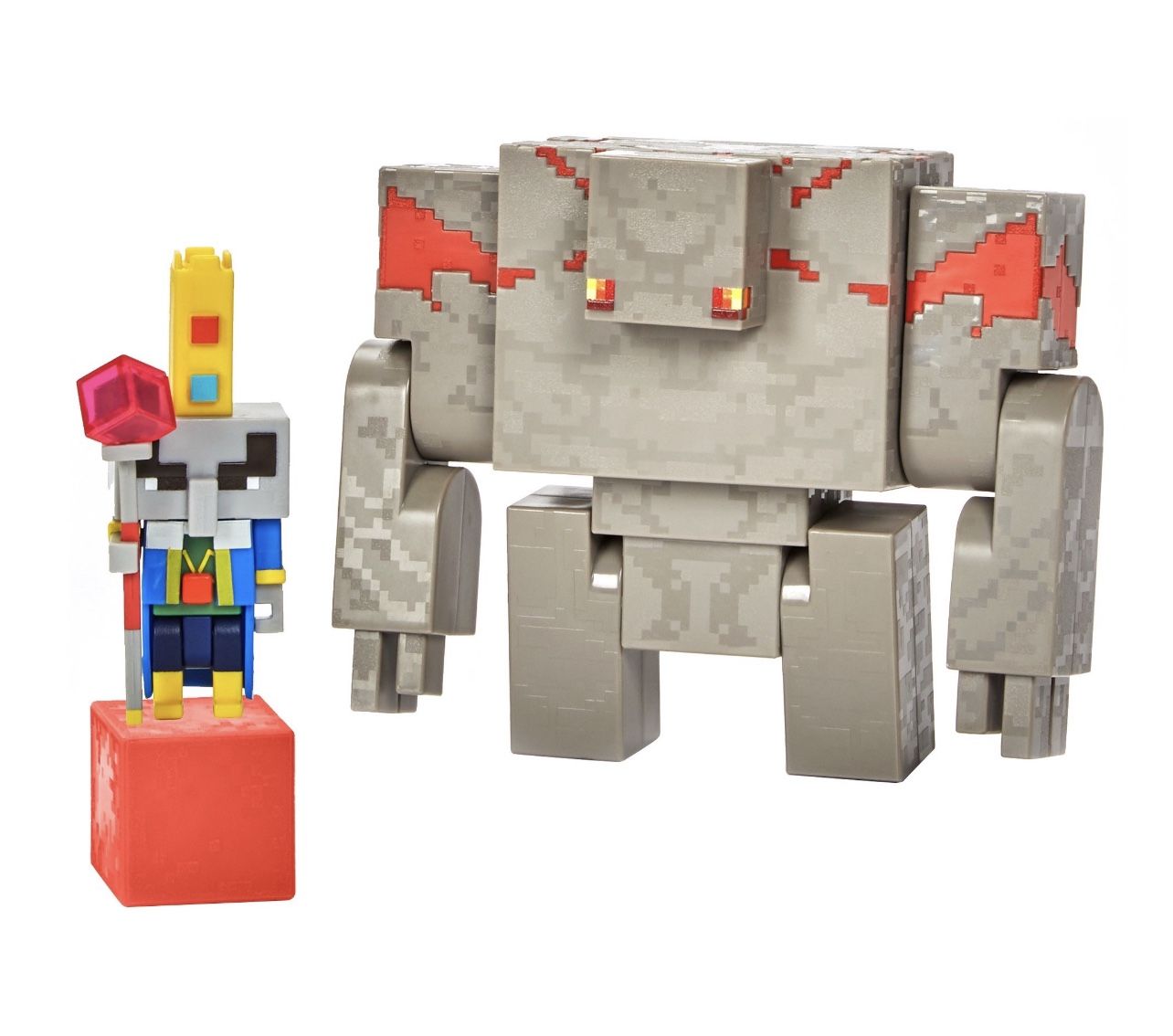 Minecraft Dungeons 3.25 Figures 2-Pk Heart of Ender vs