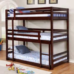 Twin/Twin/Twin Bunk Bed