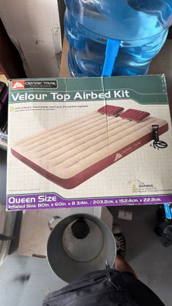 Ozark Trail Velour Top Airbed Kit